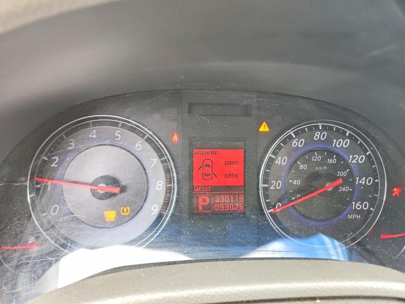2007 Infiniti G35 VIN JNKBV61E47M713721 COPART salvage auction — FRONT END, FL - CERT OF TITLE SLVG REBUILDABLE, sold $725 on 2026-07-22 (photo 9)