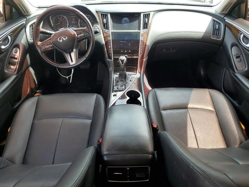 2018 Infiniti Q50 VIN JN1EV7AP3JM591336 COPART salvage auction — FRONT END, FL - CERT OF TITLE SLVG REBUILDABLE, sold $2,550 on 2026-07-31 (photo 8)