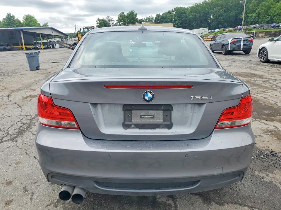 2013 BMW 1er VIN WBAUC9C59DVY60165 COPART salvage auction — FRONT END, Ny - Mv-907A Salvage Certificate, sold $1,600 on 2026-07-28 (photo 6)