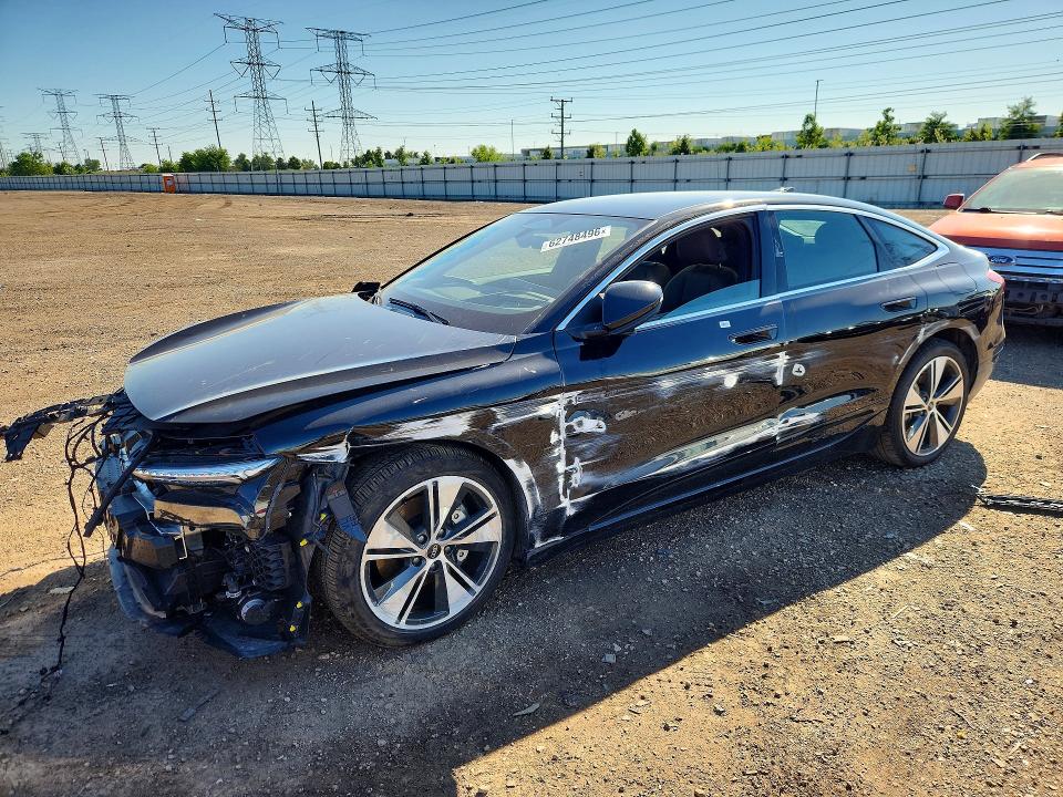 2025 Audi A6 VIN WAU2DAGH6SA024750 — COPART salvage auction photo