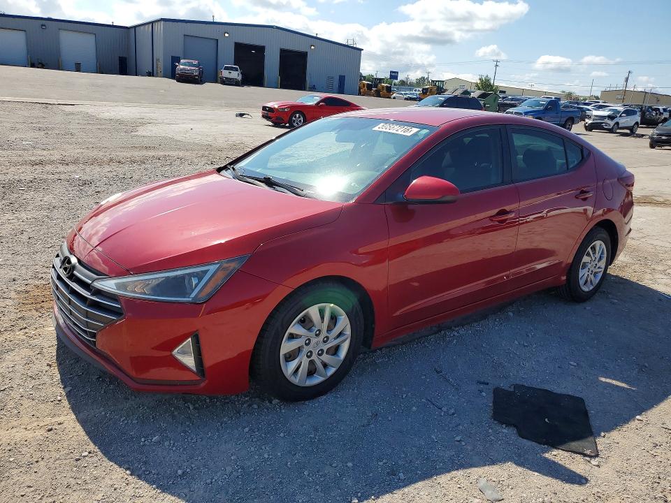2020 Hyundai VIN KMHD74LF5LU002047 COPART salvage auction — FRONT END, Ok - Cert Of Title-Salvage, sold $1,050 on 2026-07-21 (photo 1)