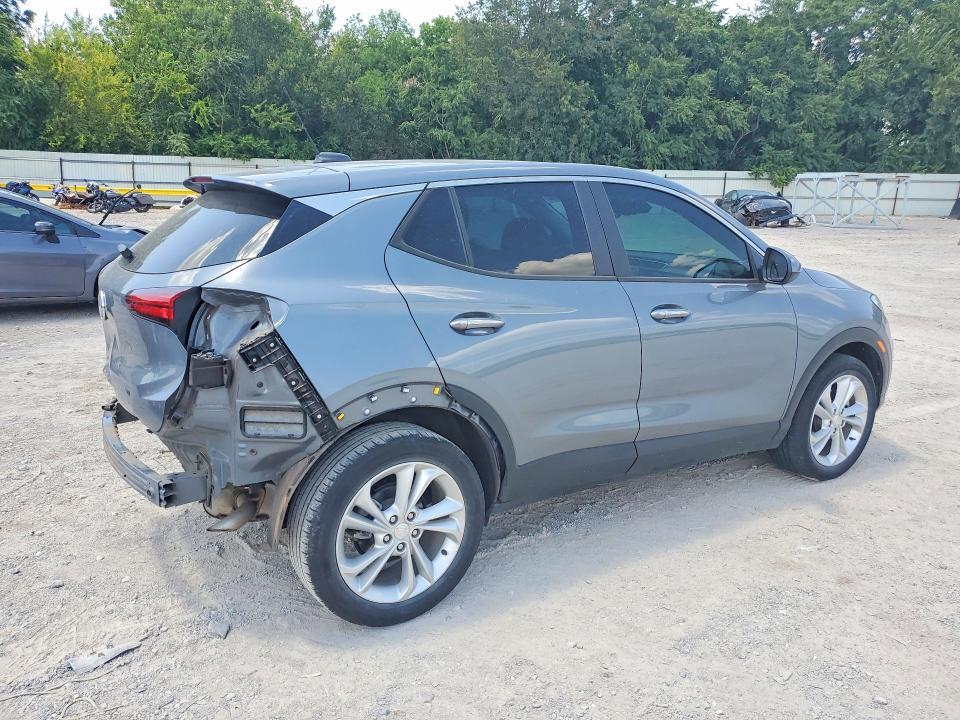 2021 Buick Encore VIN KL4MMBS23MB062075 COPART salvage auction — REAR END, Ok - Cert Of Title-Salvage, sold $3,350 on 2026-08-27 (photo 3)