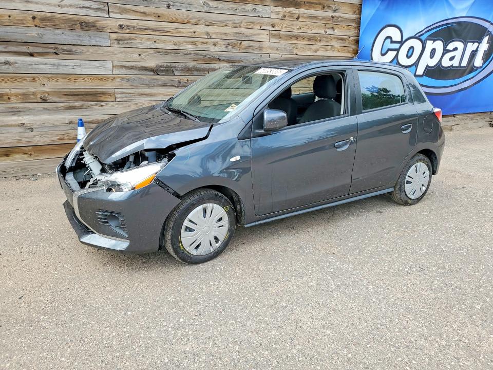 2024 Mitsubishi Mirage VIN ML32AUHJ9RH013325 COPART salvage auction — FRONT END, WA - VEHICLE CERT OF OWNERSHIP-TITL, sold $1,950 on 2026-07-15 (photo 1)