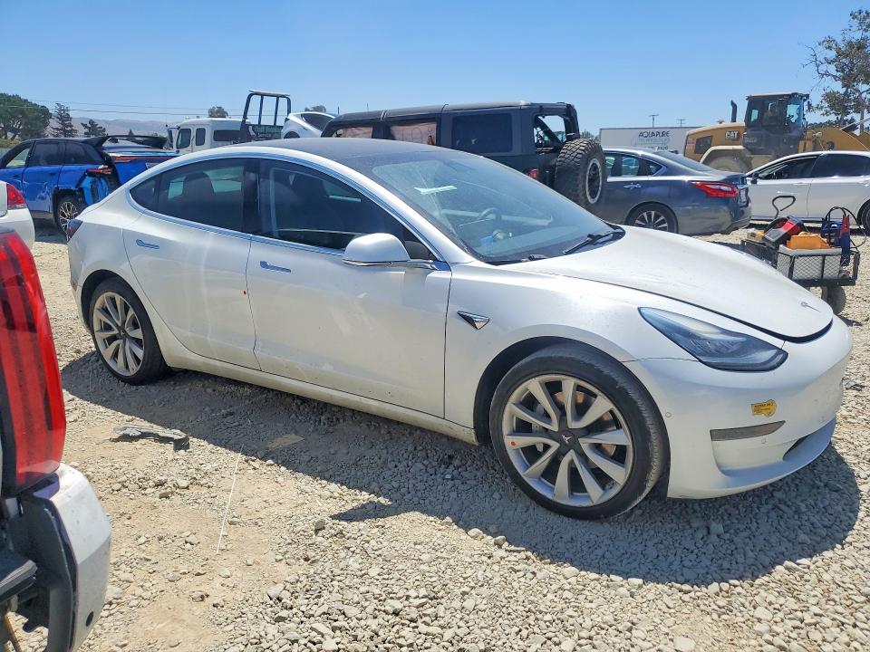 2020 Tesla Model 3 VIN 5YJ3E1EA8LF661724 COPART salvage auction — REAR END, Ca - Salvage Certificate, sold $4,800 on 2026-07-28 (photo 4)