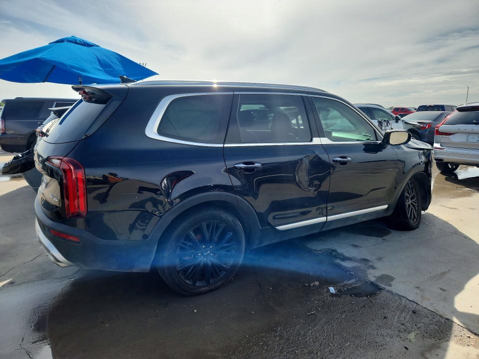 2020 Kia Telluride VIN 5XYP54HC8LG074450 COPART salvage auction — FRONT END, Salvage Title, sold $4,290 on 2026-07-19 (photo 3)