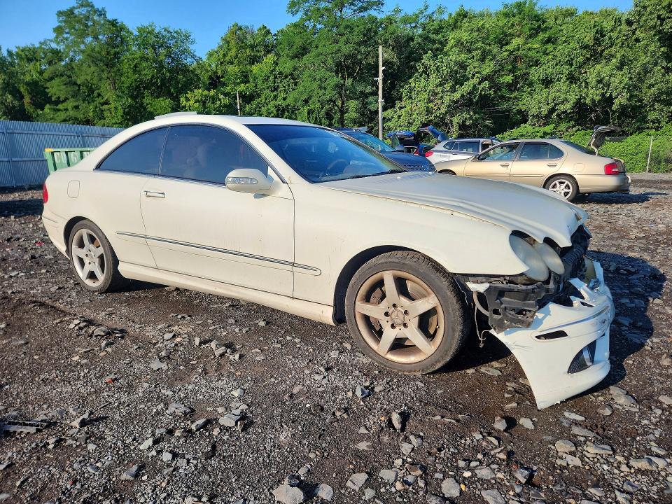 2006 Mercedes-benz Clk-class VIN WDBTJ75J16F168576 COPART salvage auction — FRONT END, NY - MV-907A SALVAGE CERTIFICATE, sold $325 on 2026-07-23 (photo 4)