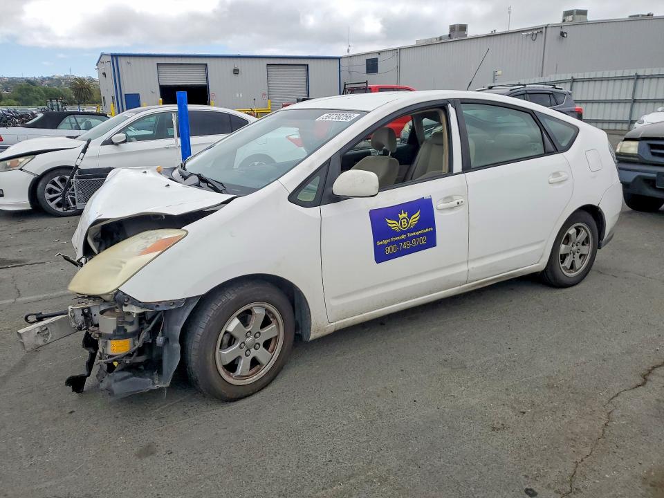 2005 Toyota Prius VIN JTDKB20U553080404 COPART salvage auction — FRONT END, CA - SALVAGE CERTIFICATE, sold $125 on 2026-07-24 (photo 1)