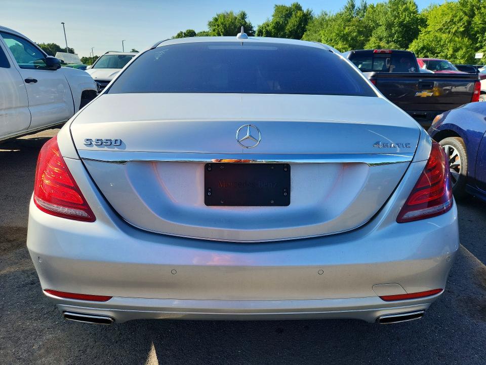 2017 Mercedes-benz S-klasse VIN WDDUG8CB1HA338317 COPART salvage auction — REAR END, Pa - Cert Of Title (P), sold $5,900 on 2026-07-30 (photo 6)