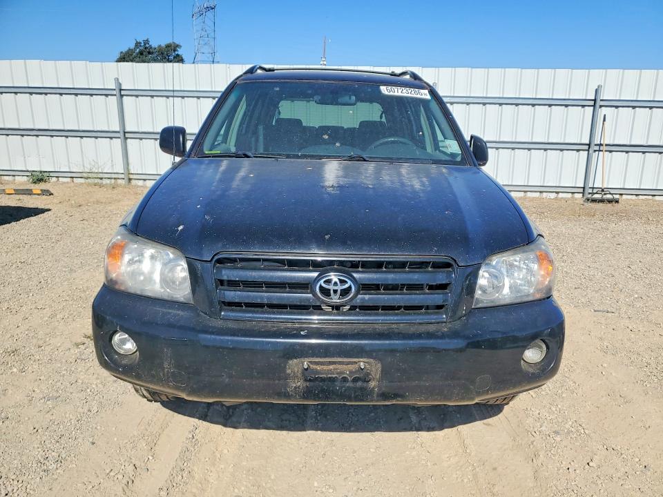 2007 Toyota Highlander VIN JTEEP21AX70202290 COPART salvage auction — MINOR DENT/SCRATCHES, Ca - Dis/Dlr/Exp Only Clean Title, sold $725 on 2026-07-17 (photo 5)