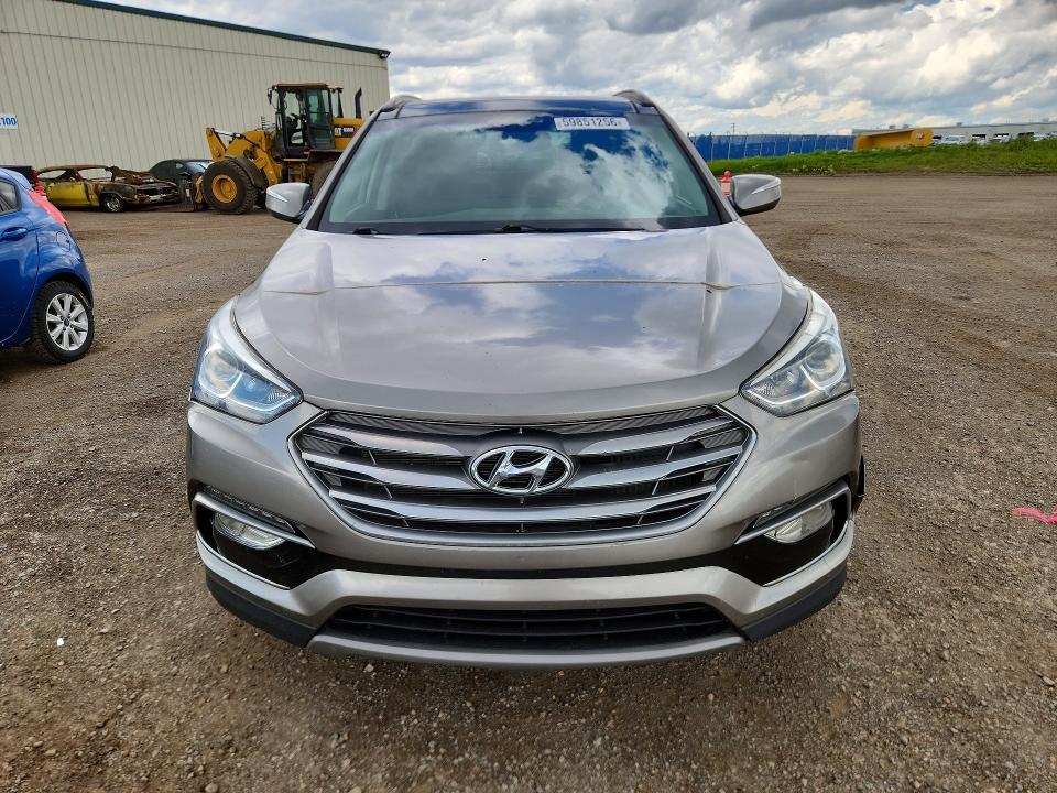 2017 Hyundai Santa fe VIN 5XYZUDLA2HG452383 COPART salvage auction — SIDE, Ab - Bos - Salvage, sold $2,850 on 2026-07-28 (photo 5)