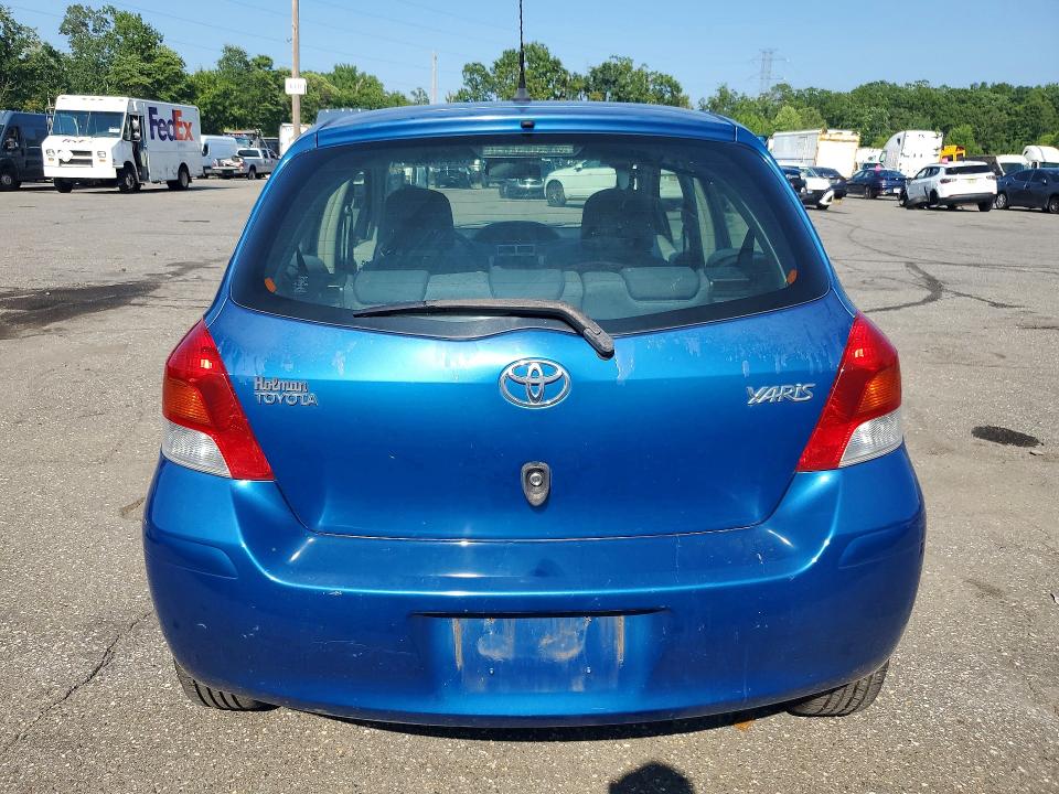 2011 Toyota Yaris VIN JTDKT4K34B5340885 COPART salvage auction — FRONT END, NJ - CERTIFICATE OF TITLE, sold $525 on 2026-07-28 (photo 6)
