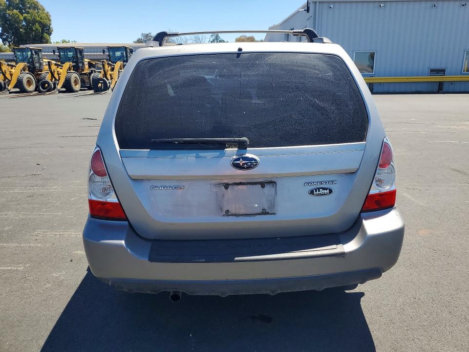 2006 Subaru Forester VIN JF1SG67696H751101 COPART salvage auction — NORMAL WEAR, Ca - Dis/Dlr/Exp Only Clean Title, sold $200 on 2026-07-29 (photo 6)