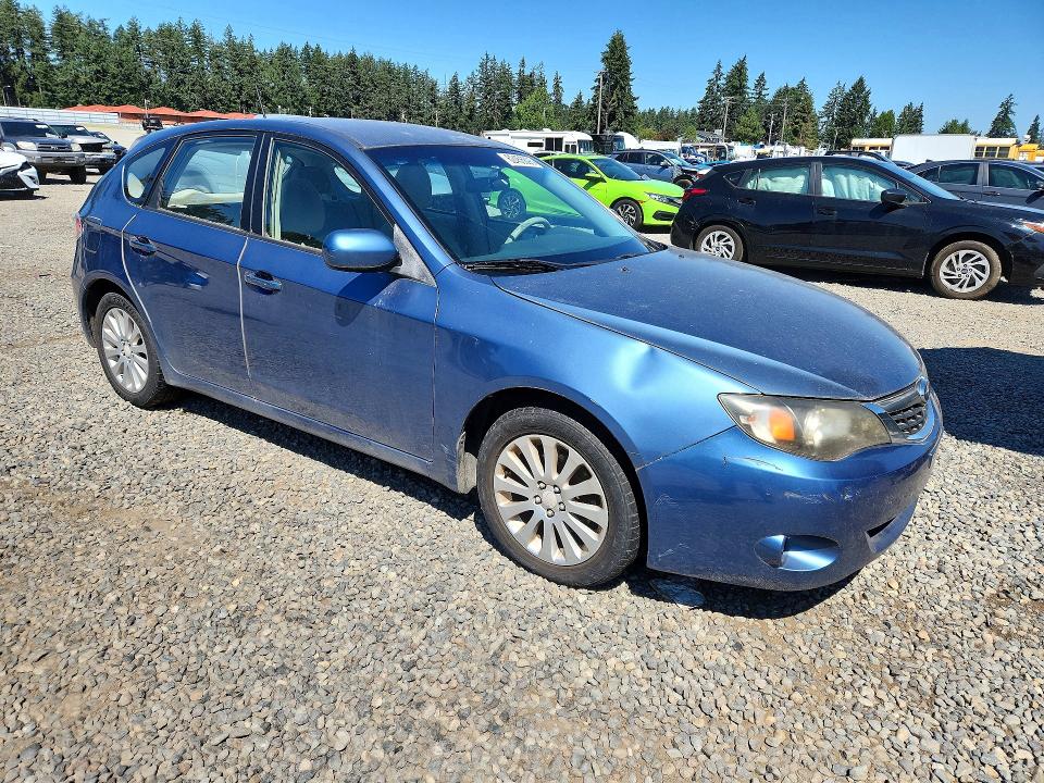 2008 Subaru Impreza VIN JF1GH61608H807392 COPART salvage auction — FRONT END, Wa - Vehicle Cert Of Ownership-Titl, sold $125 on 2026-07-28 (photo 4)