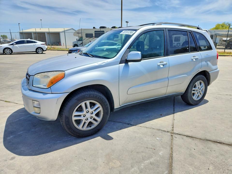 2002 Toyota Rav4 VIN JTEGH20V720078790 COPART salvage auction — REAR END, CA - SALVAGE CERTIFICATE, sold $900 on 2026-07-20 (photo 1)