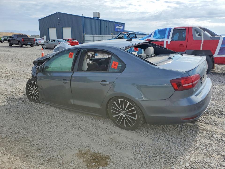 2016 Volkswagen Jetta VIN 3VWD17AJ9GM295540 COPART salvage auction — FRONT END, Ut - Salvage Certificate, sold $150 on 2026-08-04 (photo 2)