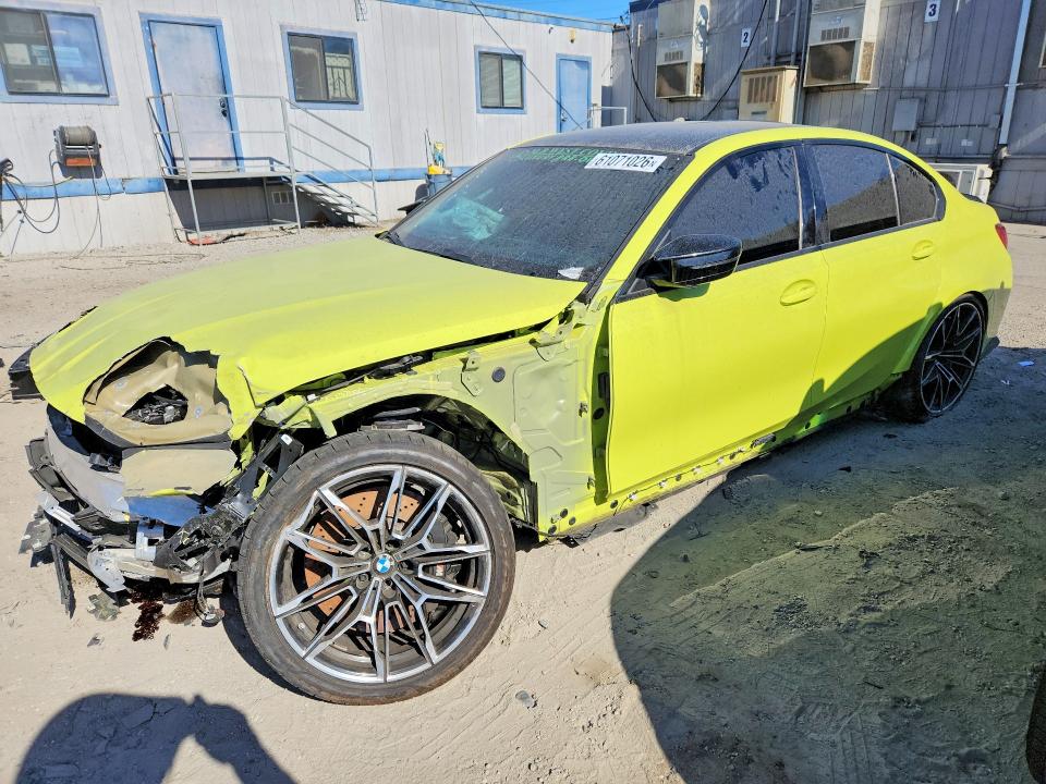 2024 BMW M3 VIN WBS43AY02RFS71115 — COPART salvage auction photo
