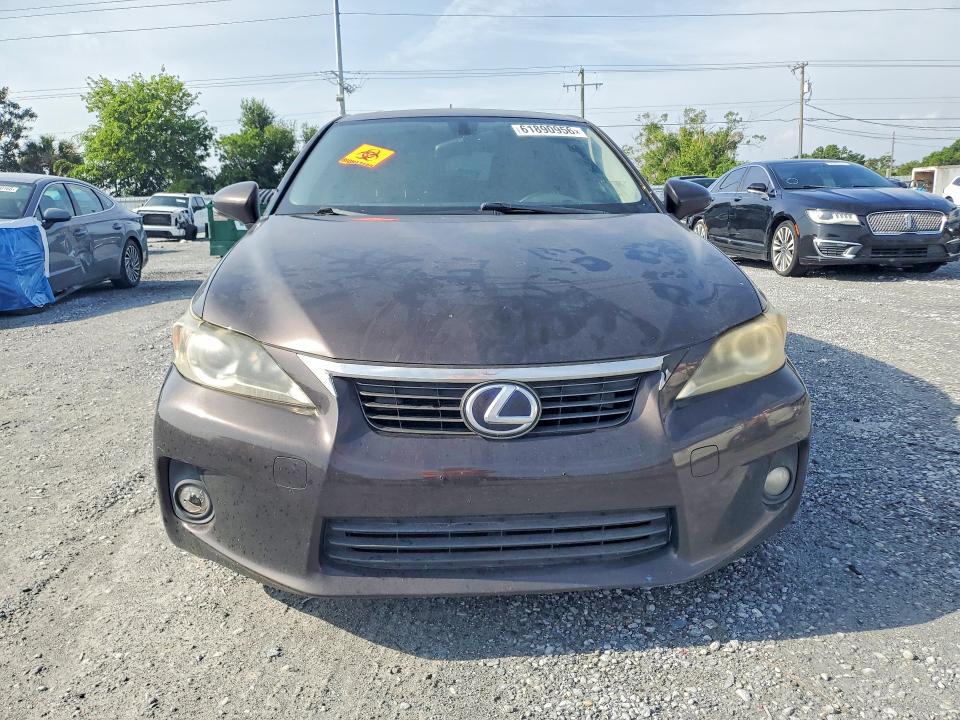 2012 Lexus Ct VIN JTHKD5BH0C2061613 COPART salvage auction — MINOR DENT/SCRATCHES, Fl - Certificate Of Title (P), sold $2,750 on 2026-07-31 (photo 5)