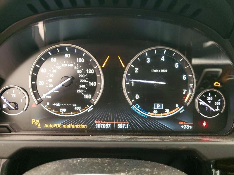 2015 BMW X5 VIN 5UXKR0C56F0K71111 COPART salvage auction — FRONT END, Ny - Mv-907A Salvage Certificate, sold $4,350 on 2026-07-22 (photo 9)