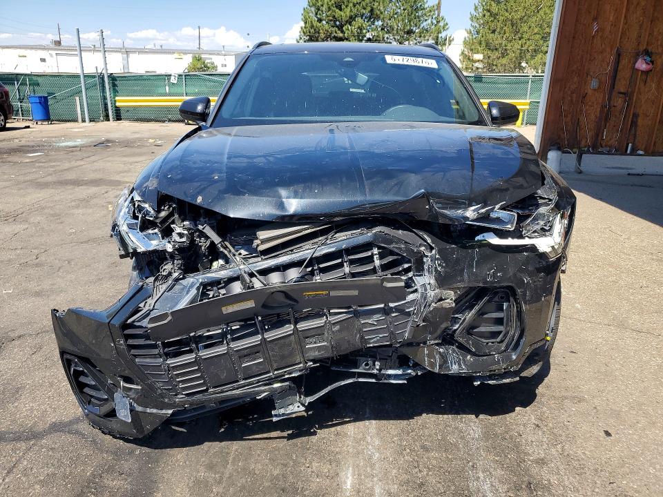 2024 Audi Q3 VIN WA1EECF35R1040618 COPART salvage auction — FRONT END, Co - Public - Salvage Title, sold $4,750 on 2026-07-30 (photo 5)