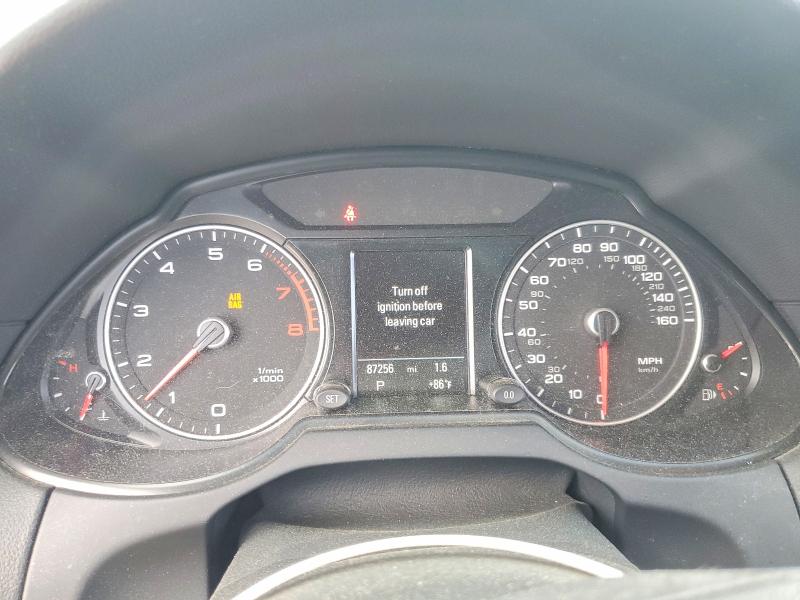 2016 Audi Q5 VIN WA1L2AFP3GA030349 COPART salvage auction — FRONT END, Ma - Cert Of Title-Reconstrctd Coll, sold $375 on 2026-07-22 (photo 9)