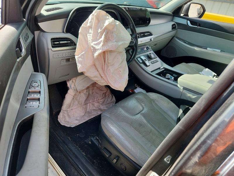 2020 Hyundai Palisade VIN KM8R44HE7LU109552 COPART salvage auction — FRONT END, TX - SALVAGE VEHICLE TITLE (P), sold $800 on 2026-07-28 (photo 8)