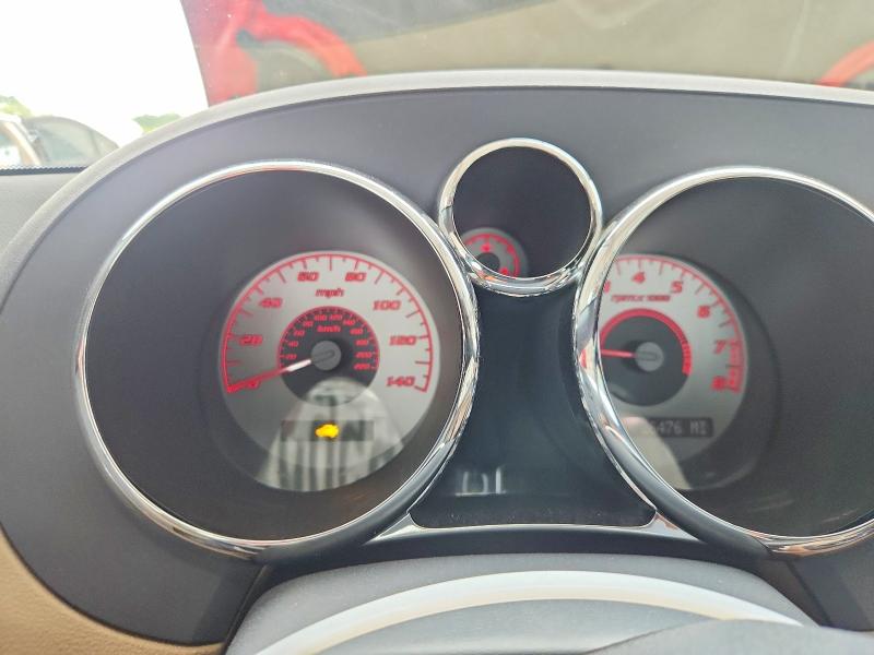 2007 Pontiac Solstice VIN 1G2MB35B47Y107589 COPART salvage auction — REAR END, Ga - Rebuilt With Theft History, sold $4,650 on 2026-09-03 (photo 9)