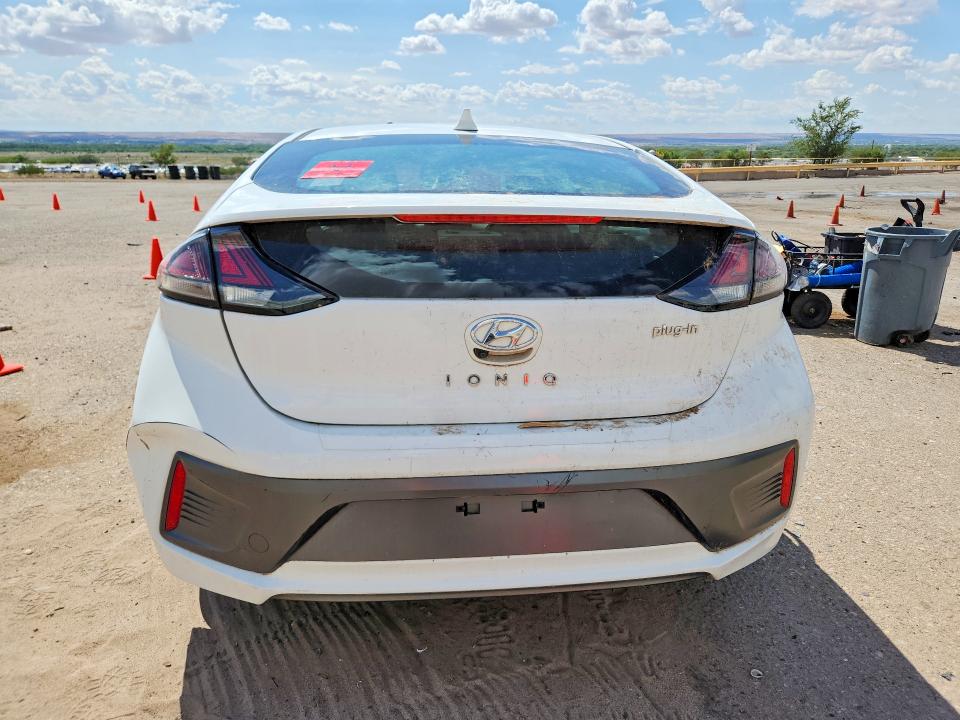2021 Hyundai Ioniq VIN KMHC65LD3MU254996 COPART salvage auction — MINOR DENT/SCRATCHES, Nm - Certificate Of Title, sold $5,100 on 2026-07-30 (photo 6)