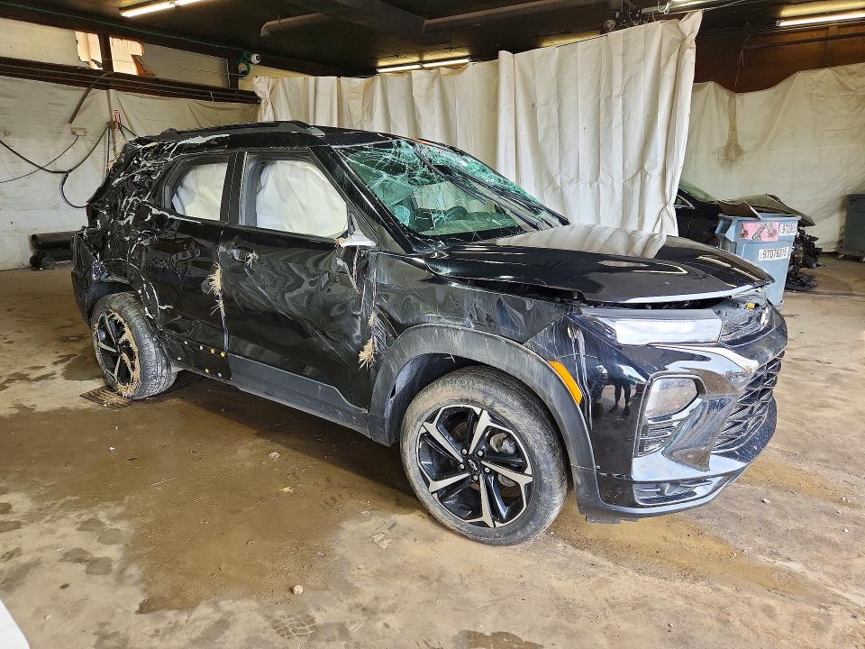 2023 Chevrolet Trailblazer VIN KL79MUSL2PB183665 COPART salvage auction — ROLLOVER, PA - CERTIFICATE OF SALVAGE, sold $200 on 2026-07-23 (photo 4)