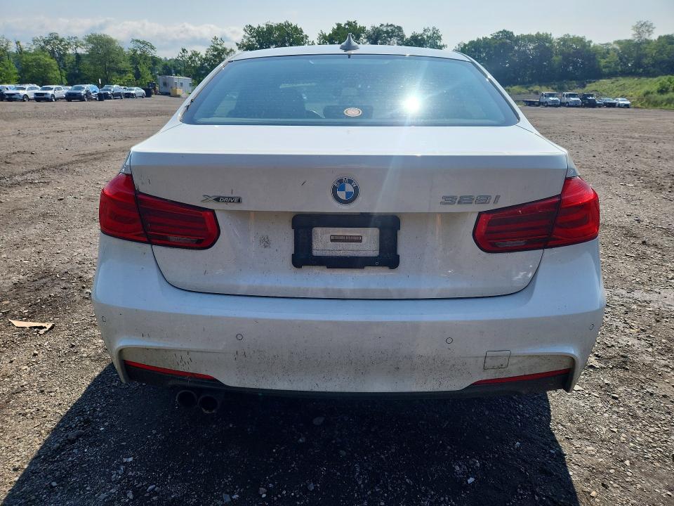 2016 BMW 3er VIN WBA8E3G53GNT76399 COPART salvage auction — FRONT END, Ny - Mv-907A Salvage Certificate, sold $1,350 on 2026-08-06 (photo 6)