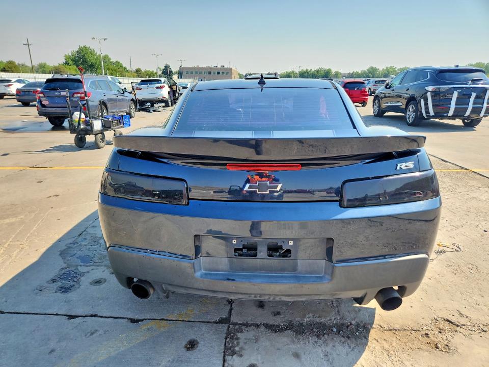 2014 Chevrolet Camaro VIN 2G1FB1E35E9213478 COPART salvage auction — FRONT END, Co - Public - Salvage Title, sold $275 on 2026-07-22 (photo 6)