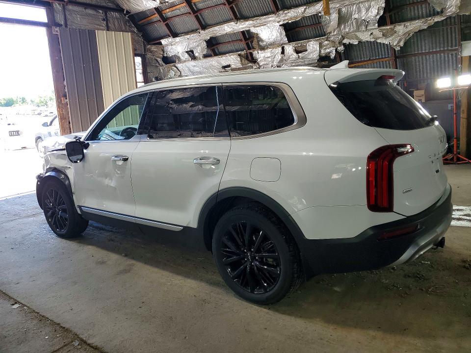 2022 Kia Telluride VIN 5XYP5DHC6NG257381 COPART salvage auction — FRONT END, NY - MV-907A SALVAGE CERTIFICATE, sold $6,600 on 2026-07-22 (photo 2)
