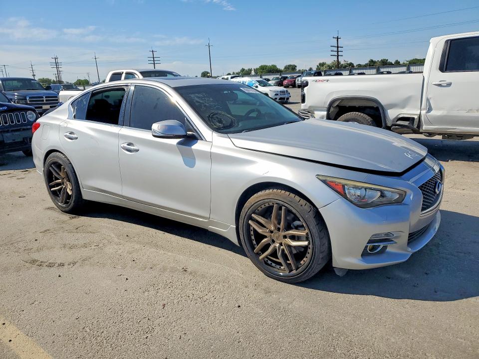 2016 Infiniti Q50 VIN JN1CV7AP6GM202558 COPART salvage auction — MECHANICAL, Ca - Salvage Certificate, sold $4,000 on 2026-07-30 (photo 4)
