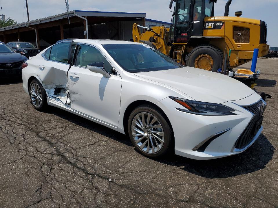 2023 Lexus Es 300h VIN 58AEA1C13PU035586 COPART salvage auction — SIDE, Co - Salvage Title, sold $16,500 on 2026-07-28 (photo 4)