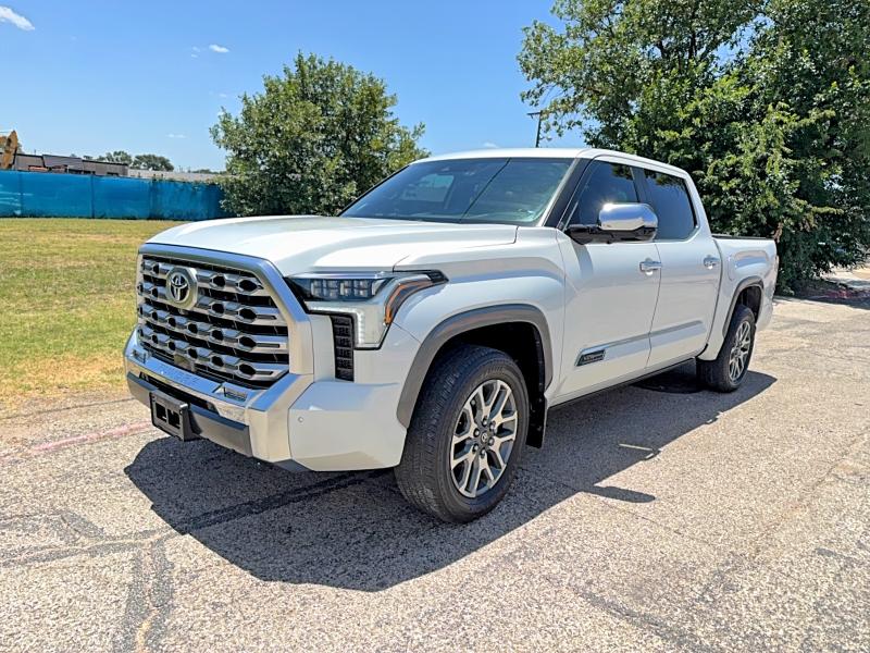 2025 Toyota Tundra VIN 5TFMA5DB1SX239431 COPART salvage auction — NORMAL WEAR, Tx - Cert Of Title-Rebuilt Salvage (P), sold $45,000 on 2026-07-16 (photo 2)