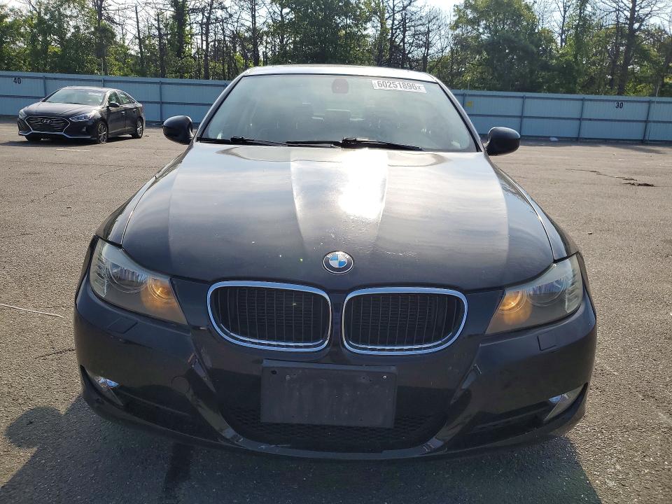 2011 BMW 3er VIN WBAPK7C5XBF087234 COPART salvage auction — REAR END, NY - MV-907A SALVAGE CERTIFICATE, sold $80 on 2026-07-27 (photo 5)