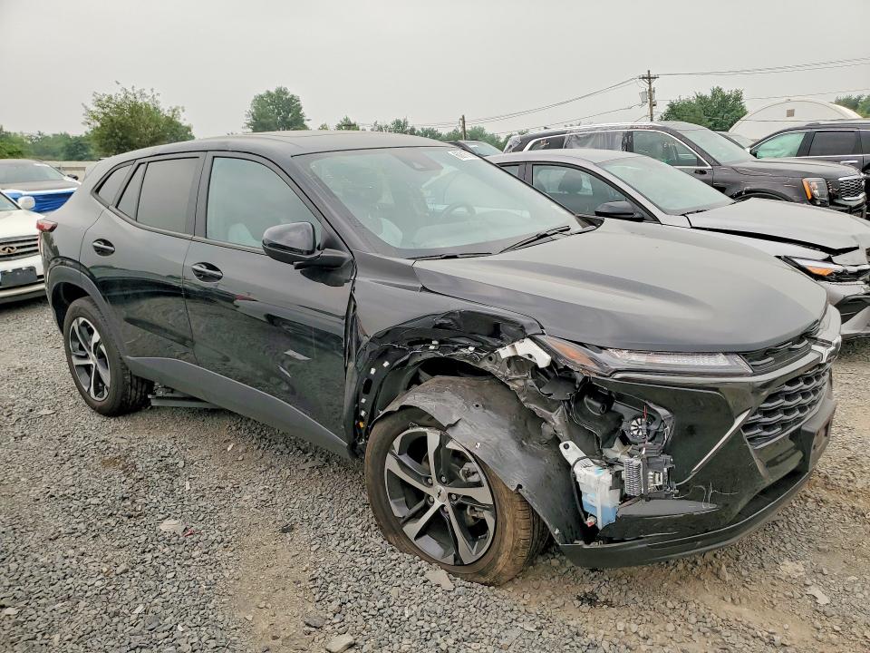 2024 Chevrolet Trax VIN KL77LGE27RC002233 COPART salvage auction — FRONT END, Nj - Cert Of Title-Salvage, sold $1,350 on 2026-07-24 (photo 4)