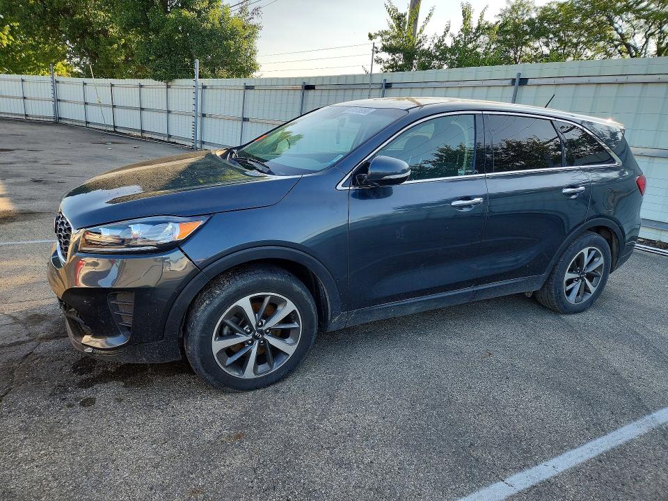 2020 Kia Sorento VIN 5XYPGDA50LG692609 COPART salvage auction — FRONT END, Va - Certificate Of Title, sold $4,500 on 2026-08-22 (photo 1)