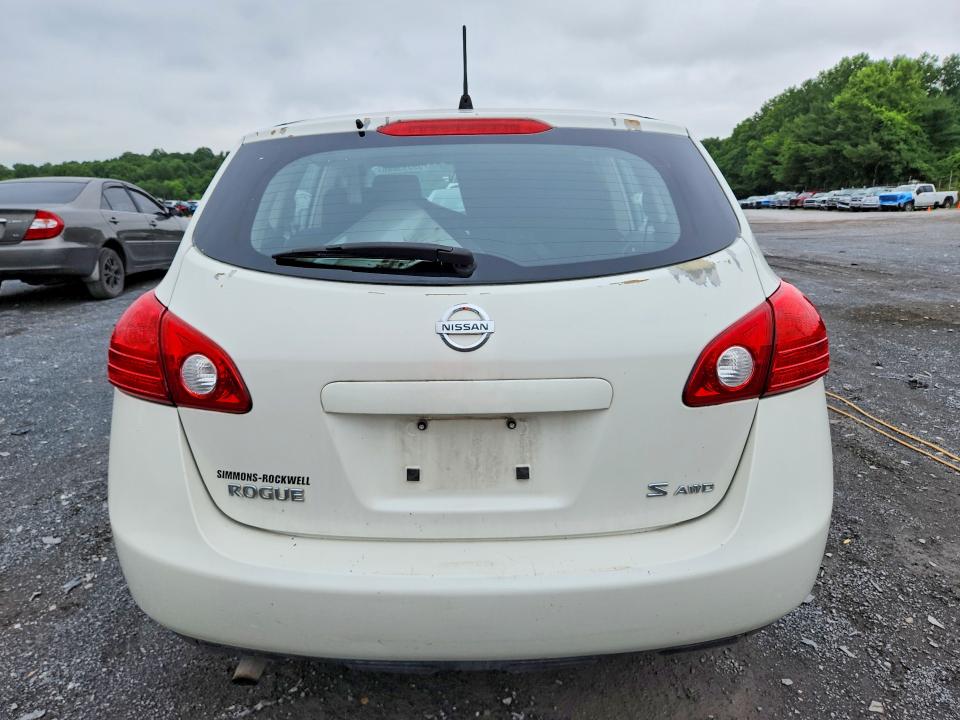 2009 Nissan Rogue sport VIN JN8AS58VX9W178072 COPART salvage auction — FRONT END, PA - CERTIFICATE OF SALVAGE, sold $325 on 2026-07-20 (photo 6)