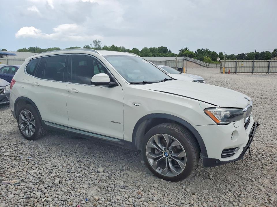 2017 BMW VIN 5UXWX9C52H0T09092 COPART salvage auction — FRONT END, Al - Cert Of Title-Salvage Title, sold $2,150 on 2026-07-28 (photo 4)