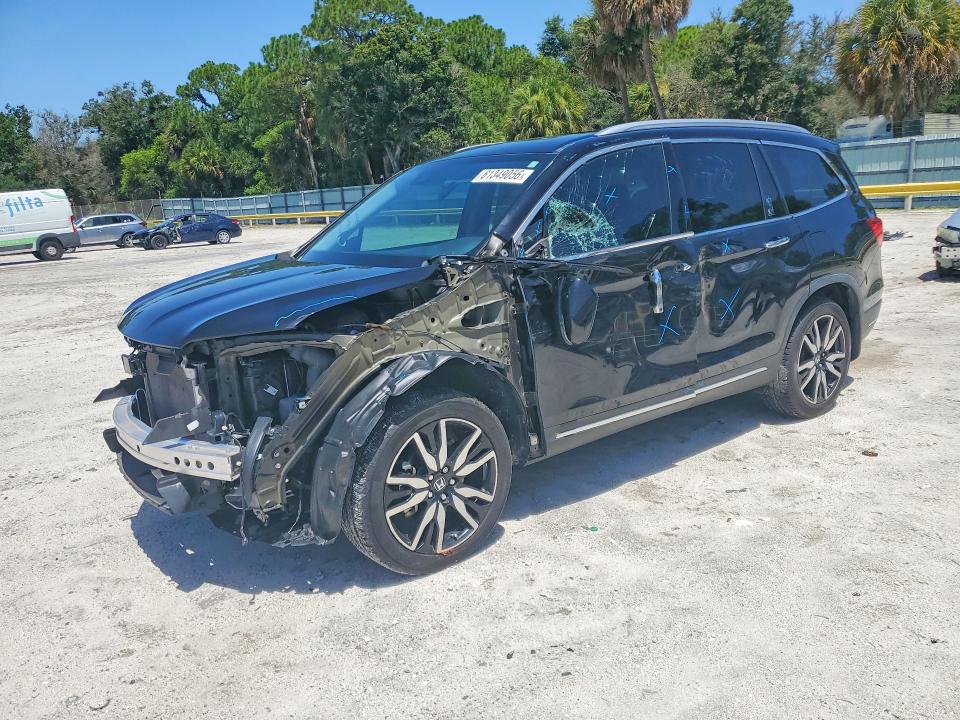 2022 Honda Pilot VIN 5FNYF5H62NB030763 — COPART salvage auction photo