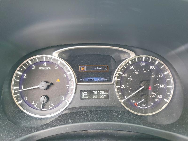 2017 Infiniti Qx60 VIN 5N1DL0MM6HC559418 COPART salvage auction — FRONT END, Nv - Salvage Title, sold $150 on 2026-07-30 (photo 9)