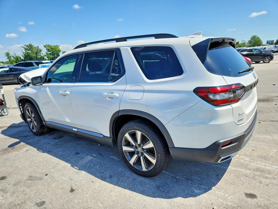 2025 Honda Pilot VIN 5FNYG1H78SB170603 COPART salvage auction — FRONT END, Fl - Cert Of Title Slvg Rebuildable, sold $13,200 on 2026-08-18 (photo 2)