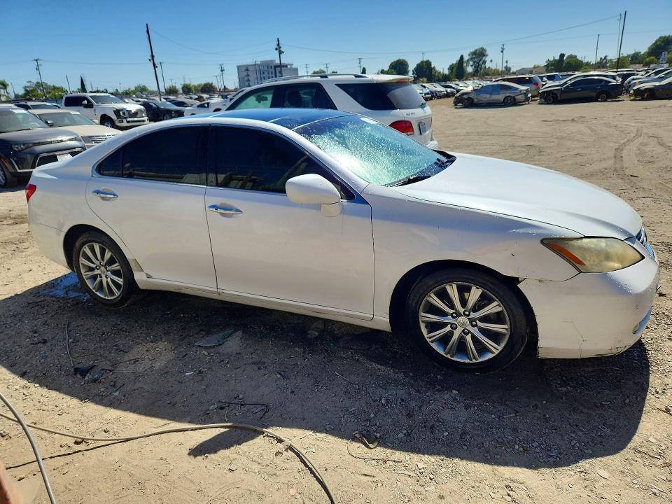 2007 Lexus Es 350 VIN JTHBJ46G972085726 COPART salvage auction — FRONT END, CA - DIS/DLR/EXP ONLY CLEAN TITLE, sold $700 on 2026-07-20 (photo 4)