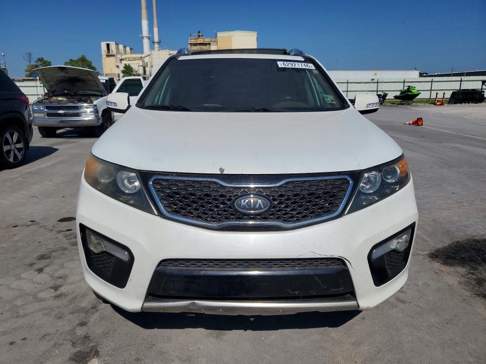 2013 Kia Sorento VIN 5XYKW4A2XDG384545 COPART salvage auction — FRONT END, Ok - Certificate Of Title, sold $1,250 on 2026-07-31 (photo 5)