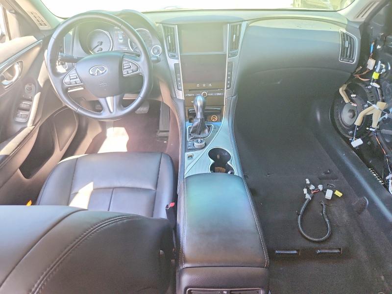 2015 Infiniti Q50 VIN JN1BV7AP4FM355109 COPART salvage auction — STRIPPED, CA - SALVAGE CERTIFICATE, sold $60 on 2026-07-28 (photo 8)