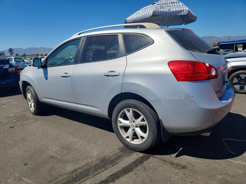 2008 Nissan Rogue VIN JN8AS58V28W400473 COPART salvage auction — FRONT END, Ca - Salvage Certificate, sold $725 on 2026-07-13 (photo 2)