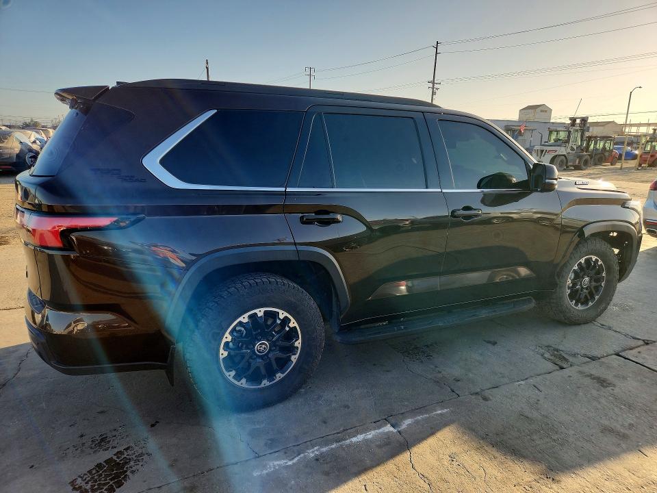 2023 Toyota Sequoia VIN 7SVAAABAXPX006652 COPART salvage auction — FRONT END, CA - DIS/DLR/EXP ONLY CLEAN TITLE, sold $27,750 on 2026-07-29 (photo 3)
