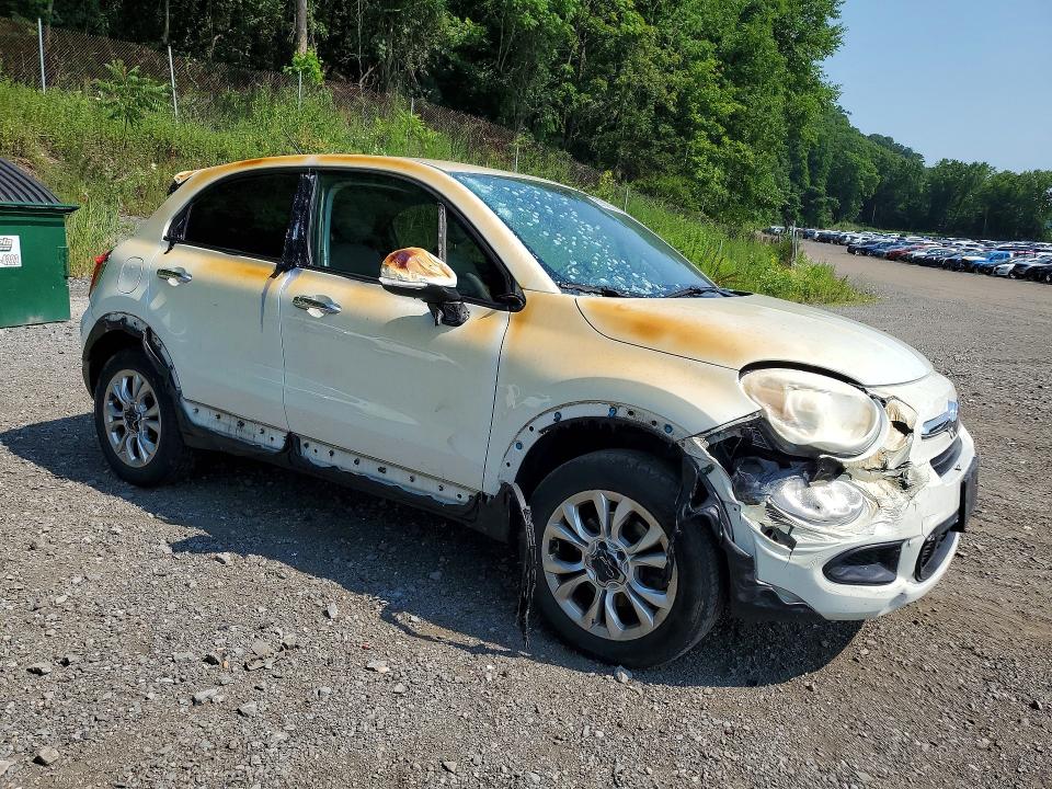 2016 Fiat 500x VIN ZFBCFYBT2GP381906 COPART salvage auction — BURN, NY - MV-907A SALVAGE CERTIFICATE, sold $450 on 2026-07-16 (photo 4)