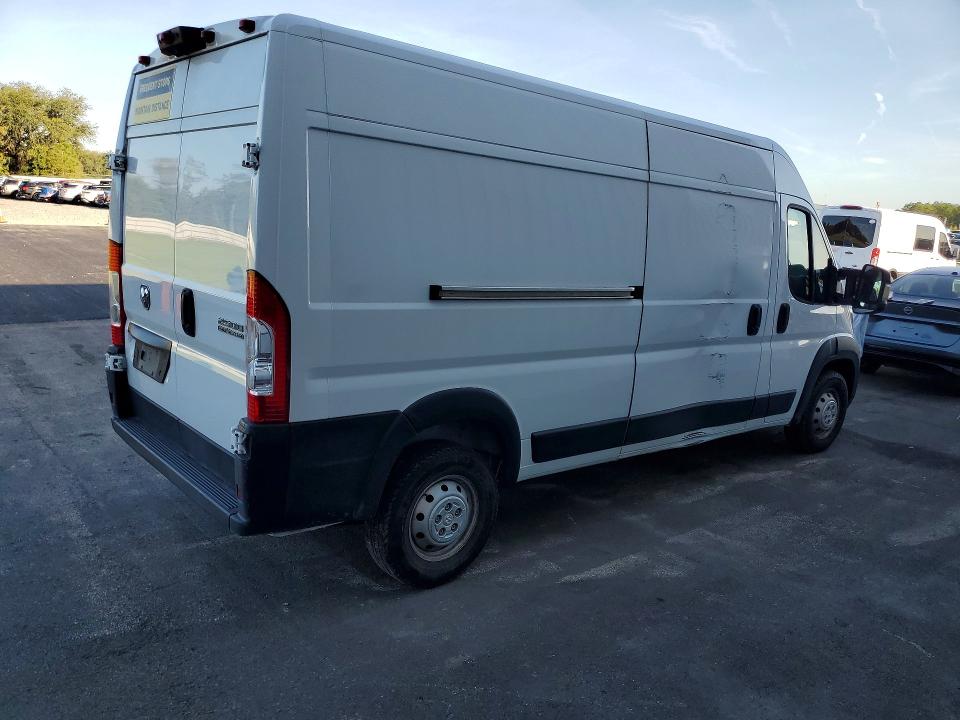 2023 Ram Promaster 2500 VIN 3C6LRVDG4PE588226 COPART salvage auction — SIDE, Fl - Certificate Of Title (P), sold $13,000 on 2026-07-29 (photo 3)