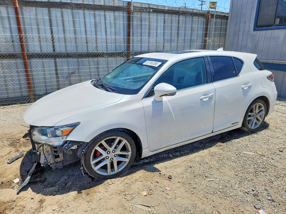 2015 Lexus Ct 200 VIN JTHKD5BH8F2225534 COPART salvage auction — FRONT END, Ca - Salvage Certificate, sold $3,550 on 2026-07-30 (photo 1)